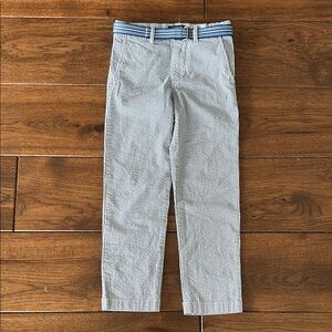 Polo by Ralph Lauren Formal Blue and White Trousers